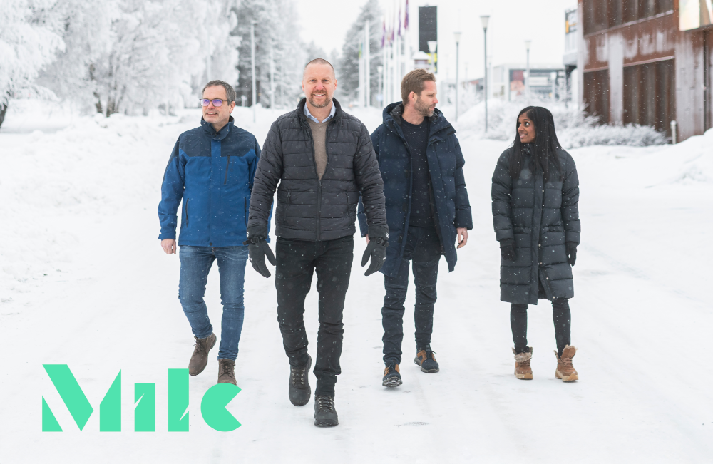 Mile i vintermiljö